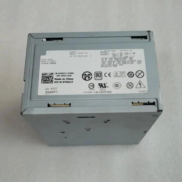 Alt view image 3 of 6 - Vszerda N525E-00 H525E-00 NPS-525AB A For PowerEdge T410 Non-Redundant Switching Power Supply 525W
