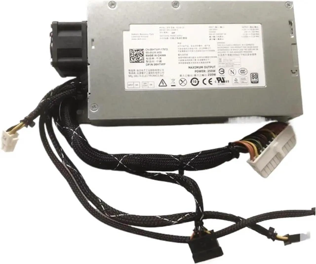 Alt view image 2 of 3 - Vszerda 06HTWP 0CKMX0 for R210 Server 250W Power Supply N250E-S0 L250E-S0 NPS-250NB CN-06HTWP 6HTWP CKMX0