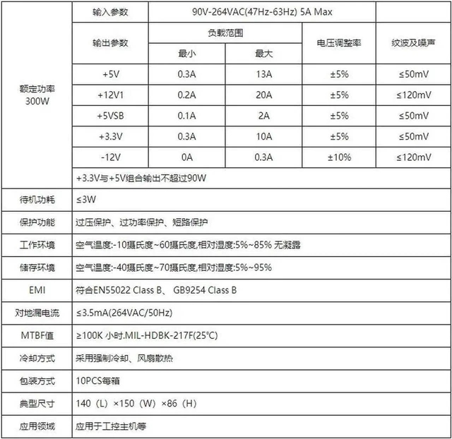 Alt view image 3 of 5 - Vszerda HK401-11FP ATX 300W for Industrial Computer Server Power Supply