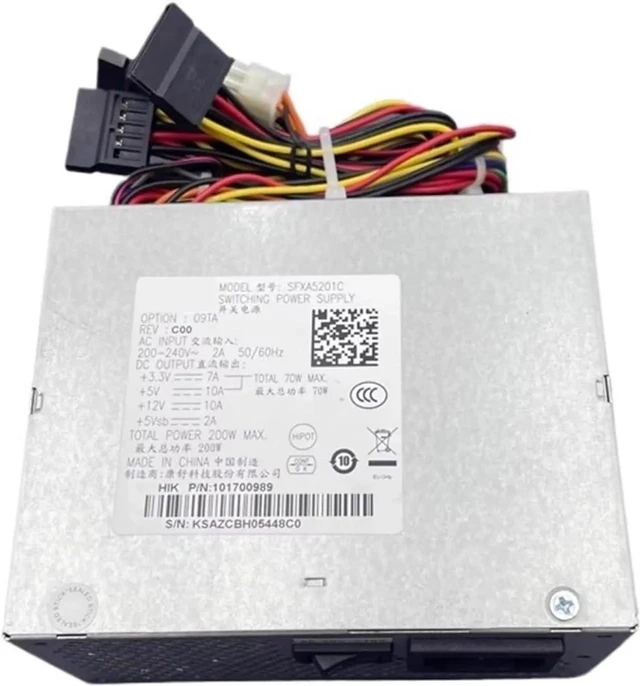 Main image of Vszerda 1Pcs SFXA5201C PSU 200W Hard Disk Video Rcorder Power Supply