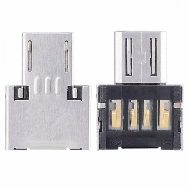 Alt view image 2 of 7 - Vszerda 5pcs Ultra Mini DM Micro USB 5pin OTG Adapter Connector for Cell Phone Tablet USB Cable Flash Disk