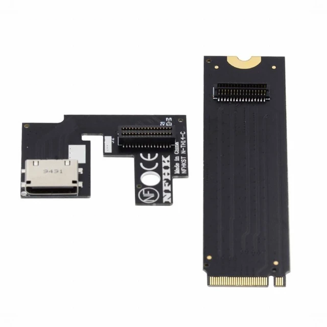 Main image of Vszerda PCI-E 4.0 M.2 M-key to Oculink SFF-8612 SFF-8611 Host Adapter for ThinkBook 14+ External Graphics Card & SSD