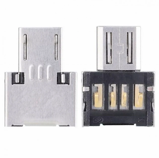 Alt view image 3 of 7 - Vszerda Ultra Mini DM Micro USB 5pin OTG Adapter Connector for Cell Phone Tablet USB Cable Flash Disk