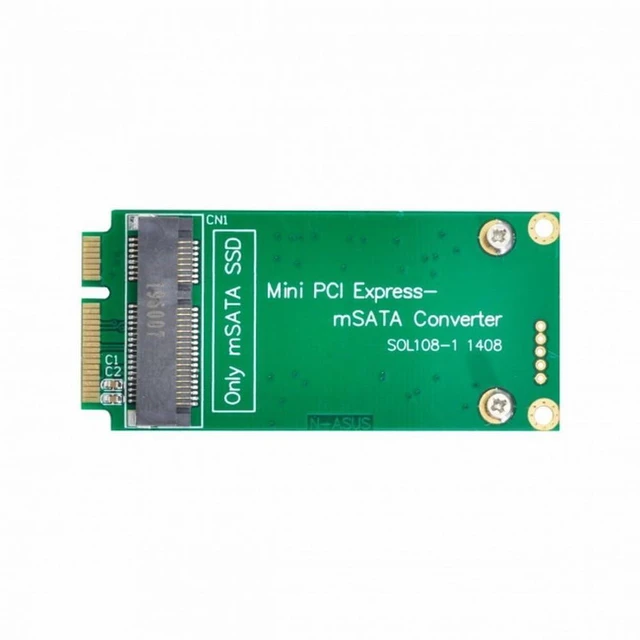 Main image of Vszerda 30x50mm mSATA Adapter to 30x70mm Mini PCI-e SATA SSD for Eee PC 1000 S101 900 901 900A T91