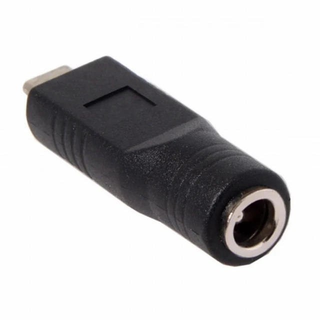 Alt view image 3 of 7 - Vszerda 65W PD DC Power Jack 5.5*2.5mm Input to Type-C USB-C Power Plug Charge Adapter for Laptop Phone