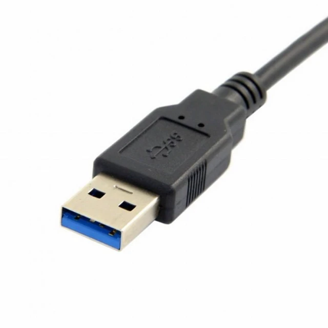 Alt view image 2 of 5 - Vszerda USB 3.0 to 7+6 13pin Slimline Sata Adapter Cable for Laptop Cd DVD Rom Optical Drive
