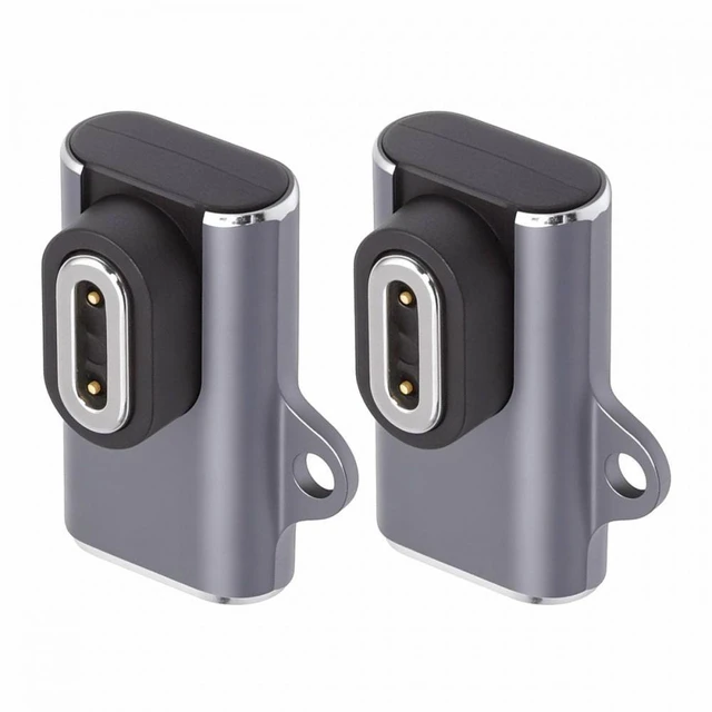 Main image of Vszerda 2pcs/lot Magnetic Smart Watch Charging Adapter Horizontal USB Type-C to 2-Pin Compatible with IMOO Z6 Z6S Z6Pro Z7 Z7A Z7S Z8 Z8A Z9 Z10 Z11
