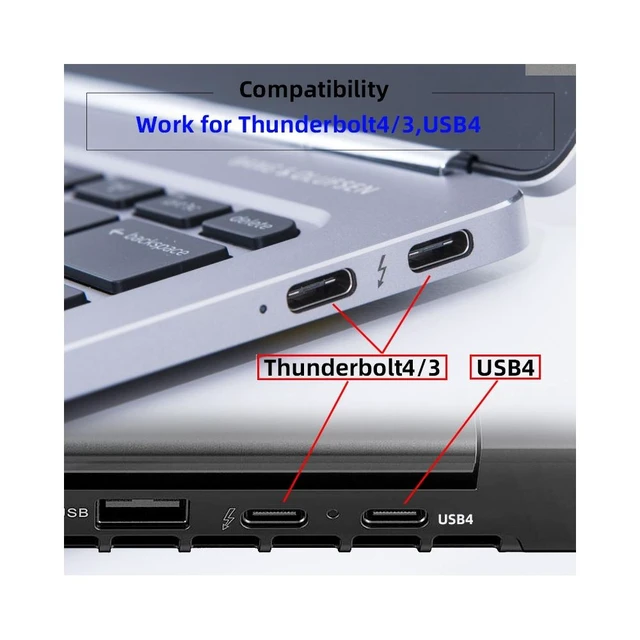 Alt view image 3 of 7 - Vszerda Silver Virtual Display Adapter USB4.0 USB5.0 Type-C USB-C DDC EDID Dummy Plug Headless Ghost Display Emulator 4K@60Hz Compatible with Thunderbolt3/4/5