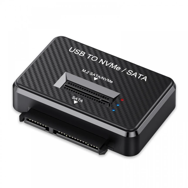 Main image of Vszerda USB 3.0 Type-C USB-C to Dual NVME M-key M.2 NGFF & SATA 2.5 Inch SSD Docking Vertical External PCBA Case Enclosure