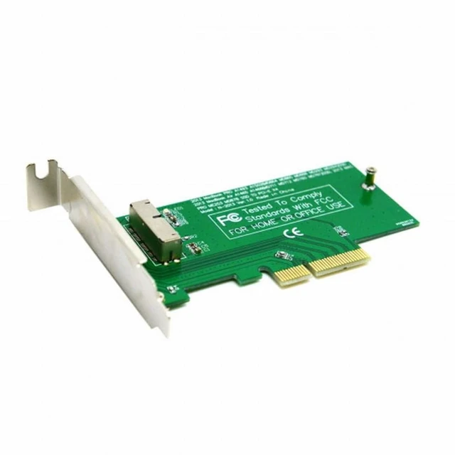 Alt view image 3 of 7 - Vszerda PCI Express PCI-E to 2013 2014 2015 Apple Macbook Pro Air SSD Convert Card for A1493 A1502 A1465 A1466