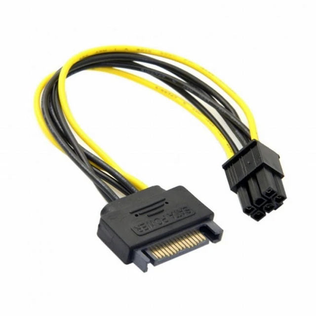 Alt view image 4 of 7 - Vszerda PCI-E 1x to 16x Mining Machine Enhanced Extender Riser Adapter with USB 3.0 6Pin Power Cable