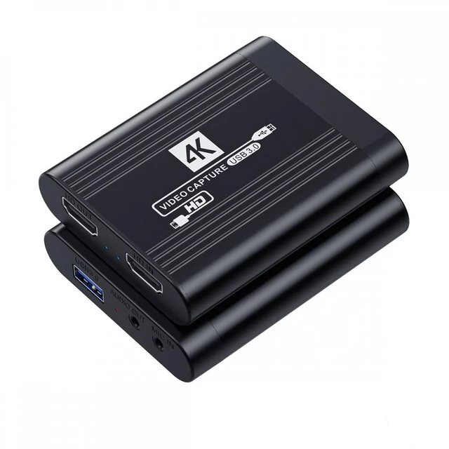 Alt view image 6 of 7 - Vszerda HDMI Capture Card 4K Video Live Streaming USB Data for Camera Game Set-Top Box Recording Computer DVD