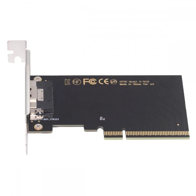 Main image of Vszerda External Slimline SFF-8654 8X 74Pin to PCIE Express 3.0 PCIE4.0 Raid Card VROC Raid0 Hyper Adapter