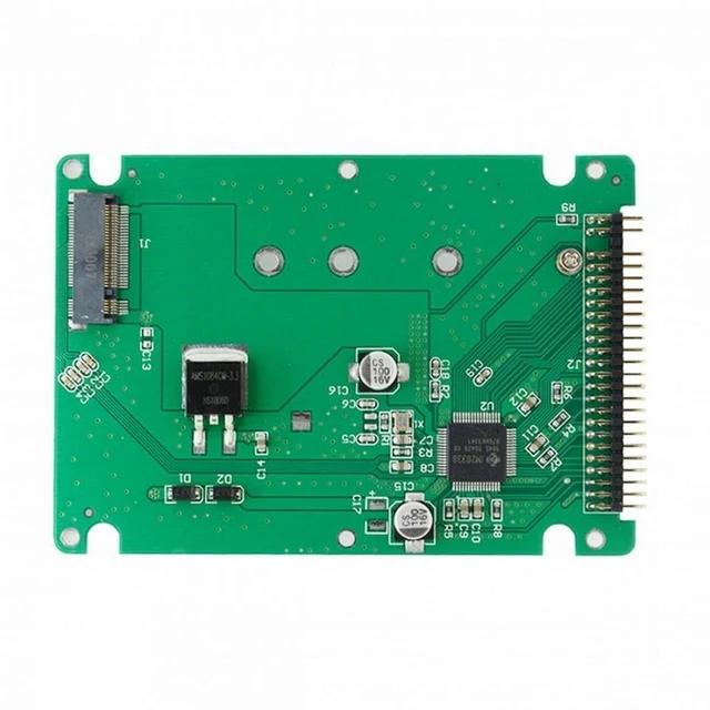 Alt view image 7 of 7 - Vszerda NGFF B/M-key SSD to 2.5 inch IDE 44Pin Hard Disk SSD Case Enclosure for Notebook Laptop