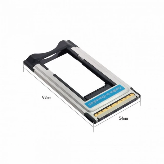 Alt view image 7 of 7 - Vszerda ExpressCard Express Card to PCMCIA PC converter Card Adapter 34mm to 54mm