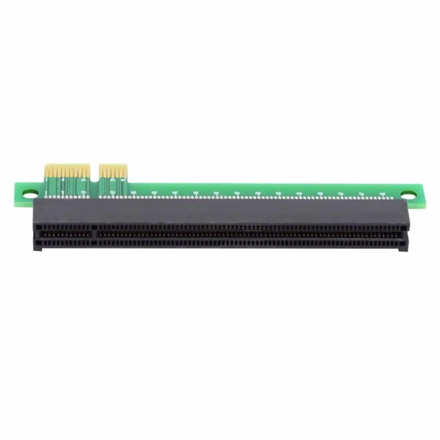 Alt view image 2 of 7 - Vszerda PCI-E Express 1x to 16x Extender Converter Riser Card Adapter Male to Female Extension for Graphics Card