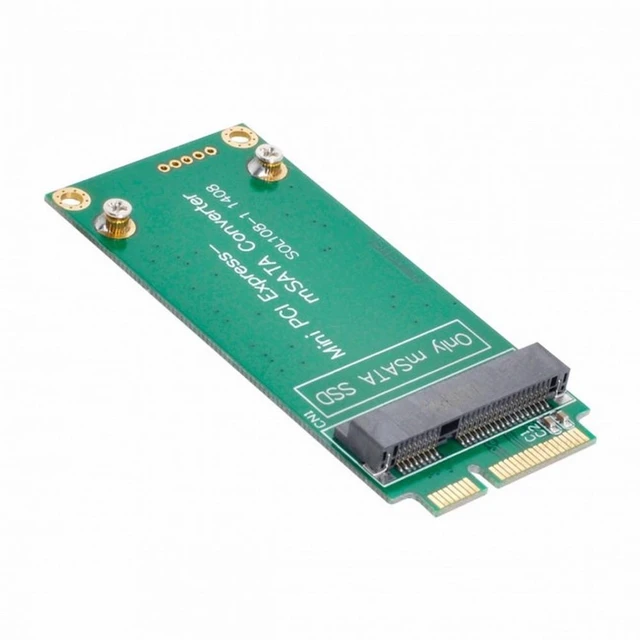 Alt view image 3 of 7 - Vszerda 30x50mm mSATA Adapter to 30x70mm Mini PCI-e SATA SSD for Eee PC 1000 S101 900 901 900A T91
