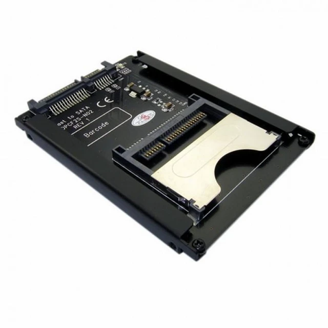 Alt view image 2 of 7 - Vszerda SATA 22Pin to CFast Card adapter 2.5 inch Hard Disk Case SSD HDD CFast Card Reader for PC Laptop