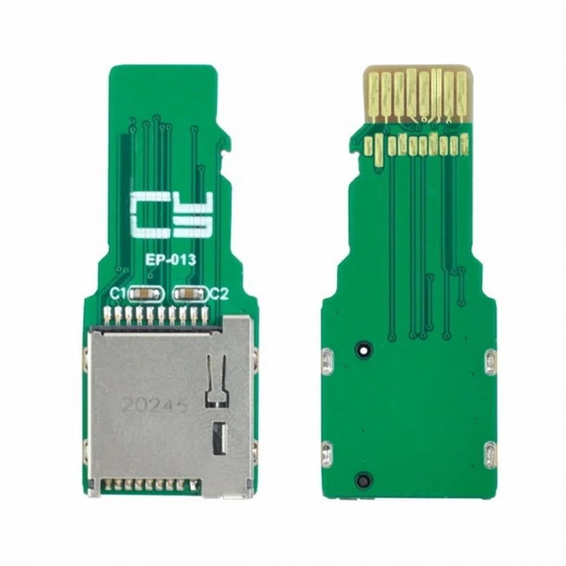 Main image of Vszerda TF Micro SD Male Extender to TF Card Female Extension Adapter PCBA SD/SDHC/SDXC UHS-III UHS-3 UHS-2