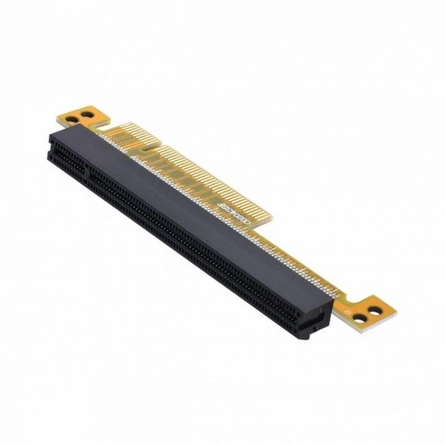 Alt view image 5 of 7 - Vszerda PCI-E Express 8x to 16x Extender Converter Riser Card Adapter Male to Female Extension