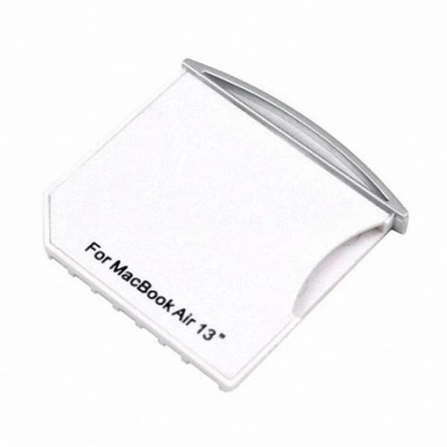 Alt view image 2 of 7 - Vszerda Micro SD TF to SD Card Kit Mini Adaptor for Extra Storage Macbook Air / Pro / Retina White