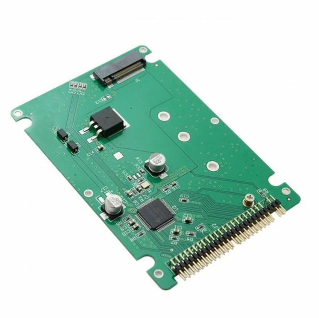 Alt view image 2 of 7 - Vszerda NGFF B/M-key SSD to 2.5 inch IDE 44Pin Hard Disk SSD Case Enclosure for Notebook Laptop