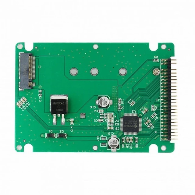 Alt view image 7 of 7 - Vszerda NGFF B/M-key SSD to 2.5 inch IDE 44Pin Hard Disk SSD Case Enclosure for Notebook Laptop