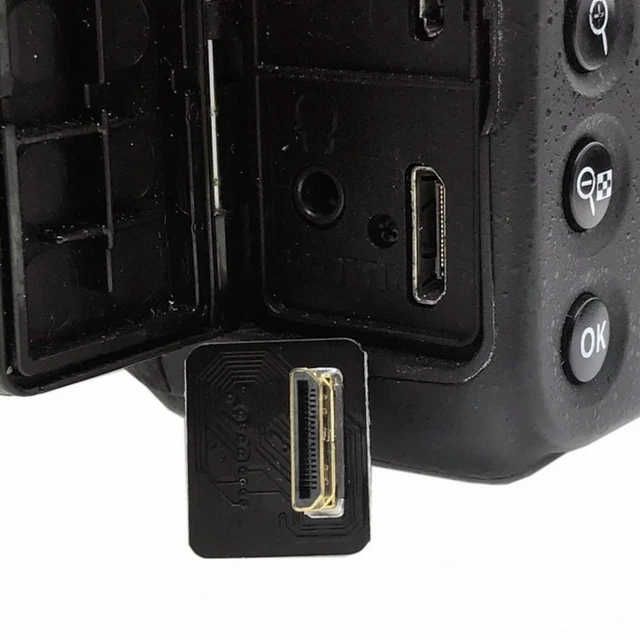 Alt view image 4 of 7 - Vszerda CYFPV 90 Degree Up Angled FPV Mini HDMI Male to HDMI Male FPC Flat Cable 50cm for FPV HDTV Multicopter Aerial Photography (0.3M)