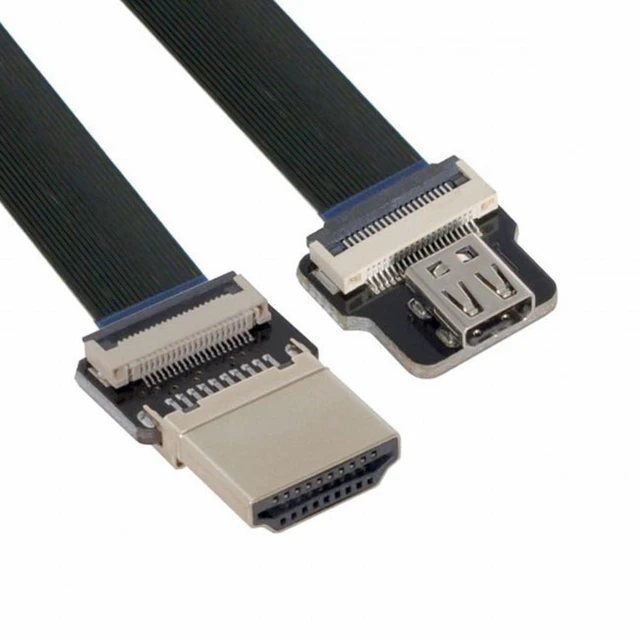 Main image of Vszerda CYFPV HDMI Male to Micro HDMI Female Extension FPC Flat Cable 1080P for FPV HDTV Multicopter Aerial Photography (0.1M)