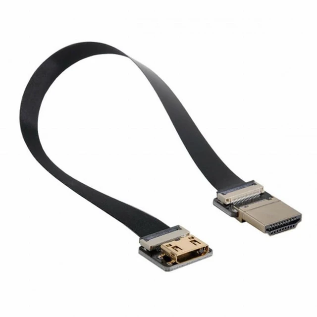 Alt view image 5 of 7 - Vszerda CYFPV HDMI Male to Mini HDMI Female Extension FPC Flat Cable 1080P for FPV HDTV Multicopter Aerial Photography (0.1M)