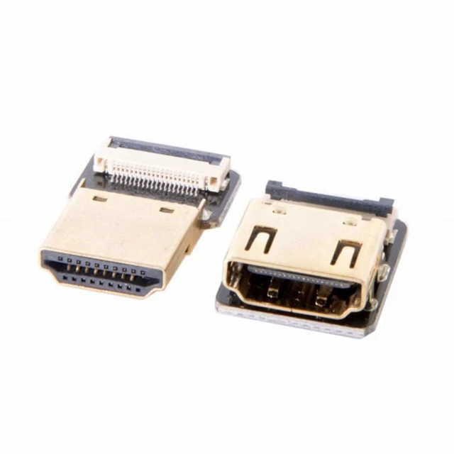 Alt view image 2 of 7 - Vszerda CYFPV Straight HDMI Type-A Male to Female FPC Flat Cable for HDTV Multicopter Aerial Photography (0.3M)
