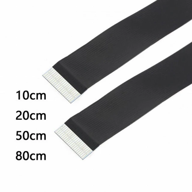 Alt view image 6 of 7 - Vszerda CYFPV Dual 90 Degree Left Angled HDMI Type A Male to Male HDTV FPC Flat Cable for FPV HDTV Multicopter Aerial Photography (0.1M)