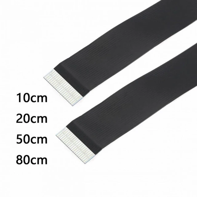 Alt view image 4 of 7 - Vszerda CYFPV Dual 90 Degree Right-Up Angled HDMI Type A Male to Male HDTV FPC Flat Cable for FPV HDTV Multicopter Aerial Photography (0.1M)