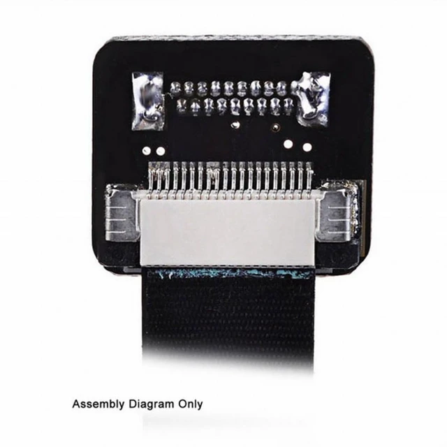 Alt view image 4 of 7 - Vszerda CYFPV Right Angled 90 Degree HDMI Male to Female FPC Flat Cable for HDTV Multicopter Aerial Photography (0.2M)
