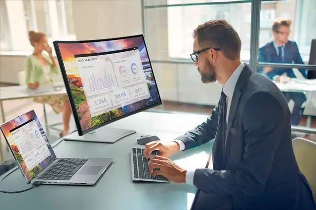 Alt view image 6 of 7 - Premier Multi-Device Wireless Bluetooth Keyboard and Mouse - KM7321W