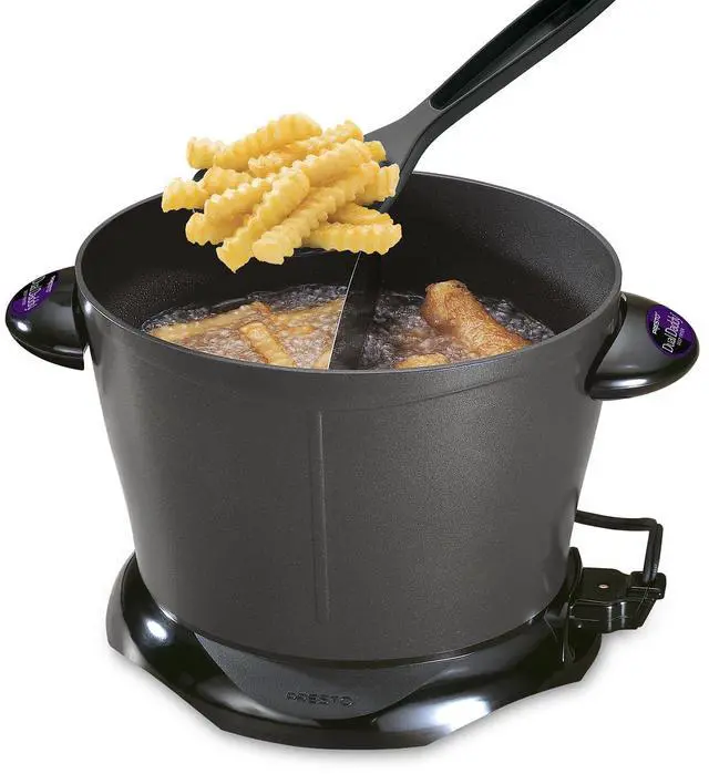 Main image of 05450 DualDaddy Electric Deep Fryer, Black