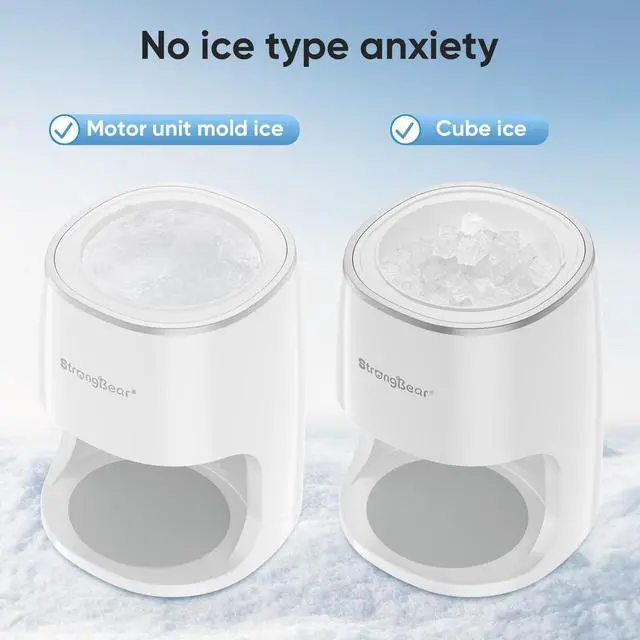 Alt view image 3 of 7 - Snow Cone Shaved Ice Machine, Electric Ice Shaver Slushie Machine, Snowcone Maker for Kids Birthday Party, House Warming Gifts New Home Decor, Best Christmas Gift Ideas, White