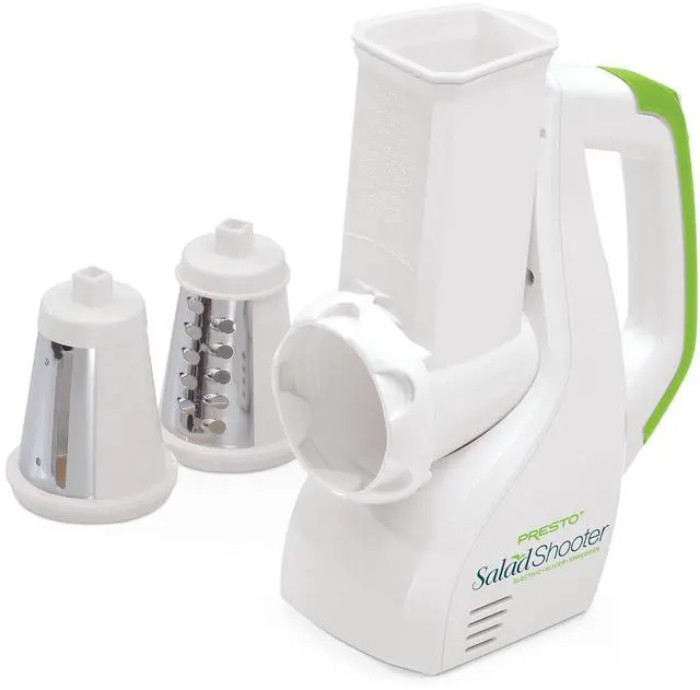 Main image of Salad Shooter Electric Slicer/Shredder,White