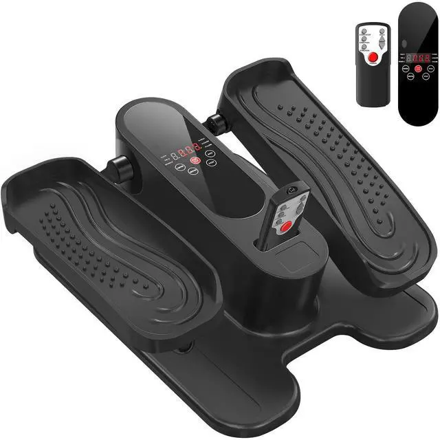 Main image of Under Desk Elliptical Machine, Mini Ellipse Leg Exerciser Electric Seated Pedal Fully Assembled Quiet Compact for Seniors Portable Stepper with Remote Control for Home