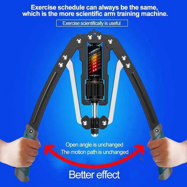 Alt view image 6 of 7 - Twister Arm Exerciser - Adjustable 22-440lbs Hydraulic Power, Home Chest Expander, Shoulder Muscle Training Fitness Equipment, Arm Enhanced Exercise Strengthener.