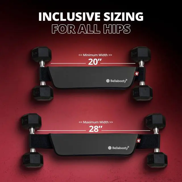 Alt view image 3 of 6 - Gray OG Hip Thrust Belt  Weight Lifting Belt for Women  Booty Bands Compatible  Slip-Resistant Padding  Lifting Belt for Dumbbells, Kettlebells, Plates  Home Gym & Workout Equipment