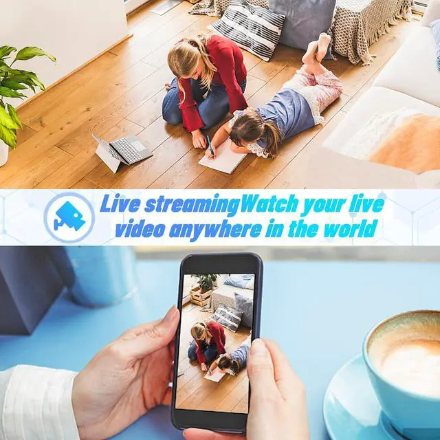 Alt view image 4 of 5 - Wireless Smart Spy Small 1080P USB Charger WiFi Camera Indoor Security Camera Baby Monitor Surveillance Hidden Security Cam Motion Detection with App Live Feed