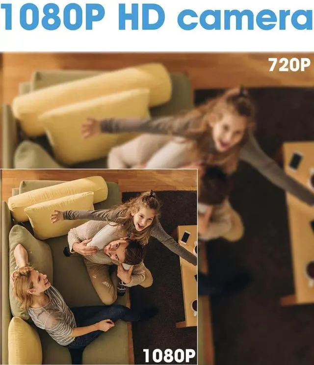 Alt view image 5 of 5 - Wireless Smart Spy Small 1080P USB Charger WiFi Camera Indoor Security Camera Baby Monitor Surveillance Hidden Security Cam Motion Detection with App Live Feed