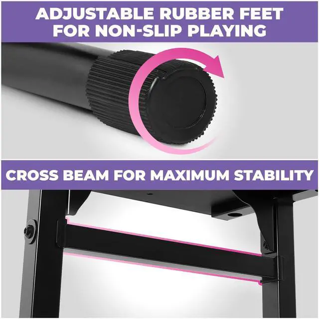 Alt view image 4 of 6 - Piano Bench Adjustable Stool Music Keyboard Bench Seat for Piano Keyboard Stand with Black Padded Cushion for Musicians Piano Stool Chair (PU Leather)