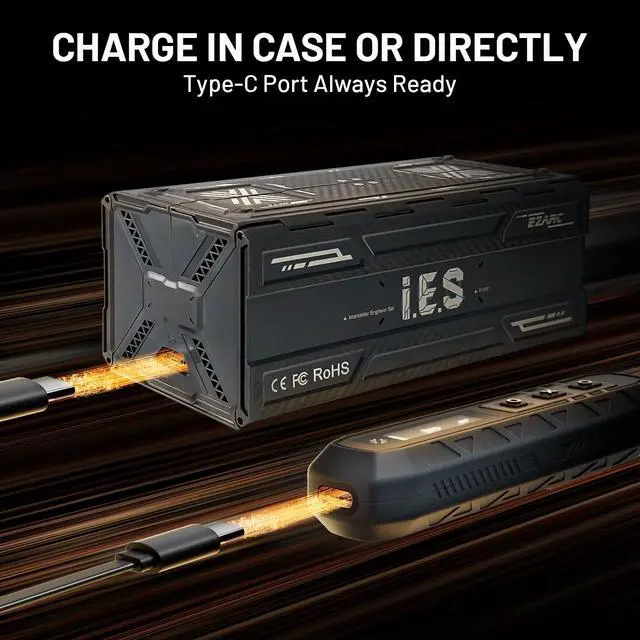 Alt view image 4 of 7 - Electric Screwdriver Set, 181 in 1 Cordless Screwdriver, 3 Torque Settings with 160 Magnetic Precision Bits, Power Screwdriver Repair Tool Kit for Phone Laptop Camera Watch Computer