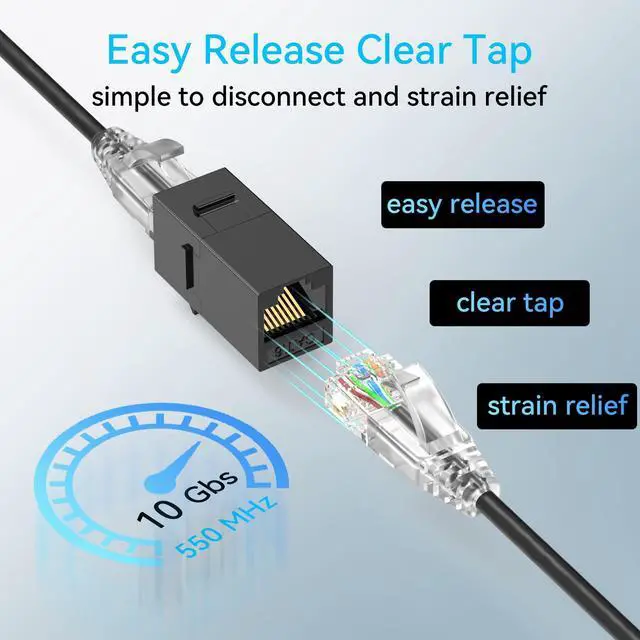 Alt view image 6 of 6 - Cat6a Patch Cables Slim 15ft (24 Pack), Flexible Ethernet Cable 10G 550MHZ, 28AWG Pure Copper Cat6 for Network Cabinet, Black