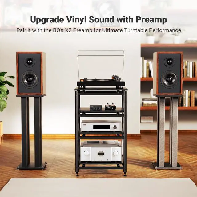 Alt view image 6 of 7 - TB10D 2 Channel Stereo Amplifier, Class D Mini Power Integrated Amplifiers 600W for Passive Speakers/Bass Shaker, Home Audio Component Desktop Amp Receiver TPA3255 with Bass Treble Control