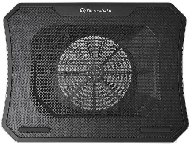 Alt view image 2 of 6 - Massive 20 RGB Steel Mesh Panel Single 200mm Fan 10"19" Laptop Notebook Cooling Pad CLN014PL20SWA