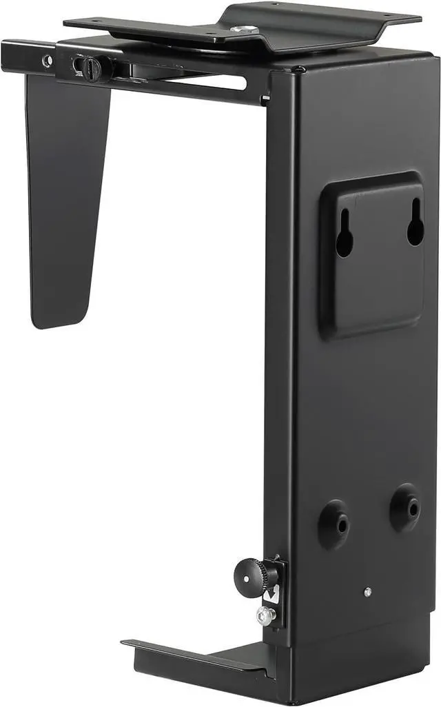 Main image of Under Desk CPU Mount,Universal PC Wall Mount,3.94 to 11.61 inch Wide Computer Case CPU Hanger Holder,Adjustable 360° Swivel, Secure Lock, Max Load 22Lbs