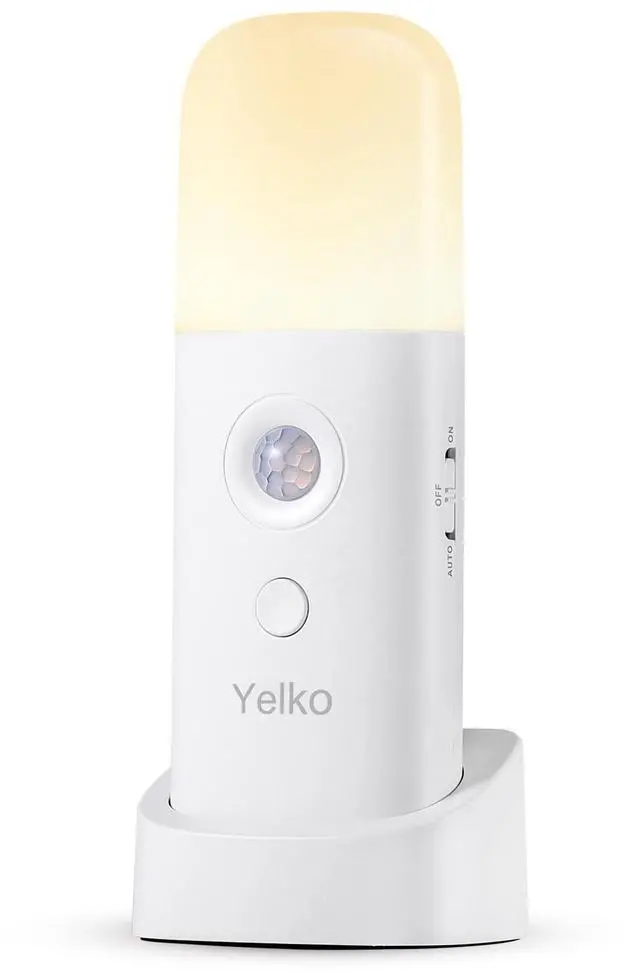 Main image of Rechargeable Motion Sensor Night Light, Battery Operated nightlights, Dimmable Motion Sensor Light Indoor, Cordless Motion Activated Night Lights for Adults, Hallway (Cool White 4Pack)